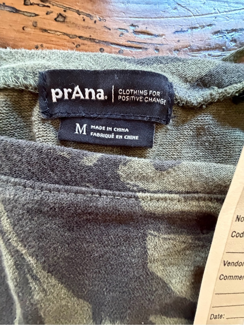 Prana Olive Green Botanical Maxi Dress - Picture 4 of 6